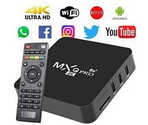 Conversor Smart Tv Box 8gb De Ram 64gb wifi:2.4 4k -4G-5G- Android 10.1