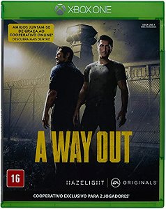 A Way Out Xbox One Midia Fisica Semi Novo