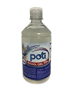 ALCOOL EM GEL 70% 430GR POTI