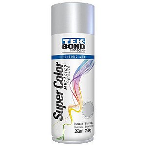 TEKBOND SPRAY PRATA METALICO 350ML