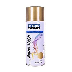 TEKBOND TINTA SPRAY USO GERAL DOURADO 350ML