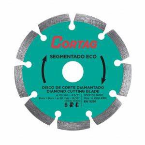 CORTAG DISCO DIAMANTADO SEGMENTADO ECO 110MM X 20MM*
