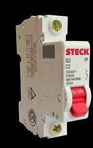 STECK DISJ.DIN A UNIPOLAR C-002 AMP