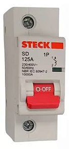 STECK DISJ.DIN A UNIPOLAR C-125 AMP