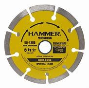 HAMMER DISCO DIAMANTADO SEGMENTADO 110 X 20MM