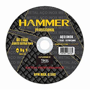 HAMMER DISCO INOX 7 X 7/8" (22MM)