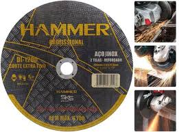 HAMMER DISCO INOX 9" X 7/8"*
