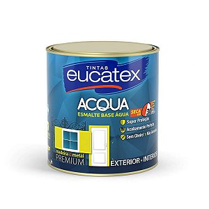 EUCATEX ESM.BS.AGUA ACET.1/4 BRANCO