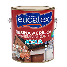 EUCATEX RESINA ACRILICA BASE AGUA CERAMICA TELHA 3.6L