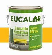 EUCALAR TINTA ESMALTE STANDARD 1/16 PRETO