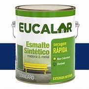 EUCALAR TINTA ESMALTE STANDARD 3.6LT AMARELO