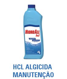 HIDROALL HCL ALGICIDA DE MANUTENCAO 1L