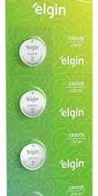 ELGIN BATERIA LITIO 3V CR2025 CARTELA C/5