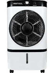 VENTISOL CLIMATIZADOR CLI09 BRANCO/PRETO 9LTS 65W 127V*