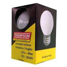 THOMPSON LAMP.GELADEIRA/FOGAO 40W 127V E-27 LEITOSA