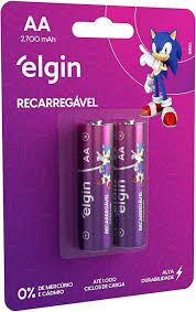 ELGIN PILHA RECARREGAVEL  AA C/2