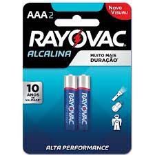 RAYOVAC PILHA ALCALINA AAA C/2