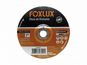 FAMASTIL DISCO DESBASTE FERRO/INOX 9" X 22.2MM