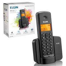 ELGIN TELEFONE S/FIO TSF8001 PRETO C/IDENTIFICADOR