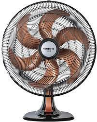 VENTISOL VENTILADOR MESA TURBO 6 PAS 40CM PREMIUM PRETO/BRONZE 127V