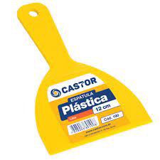 CASTOR ESPATULA PLASTICA 12CM LISA REF.190