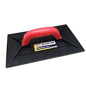 CASTOR DESEMPENADEIRA PLASTICA 18X30 LISA (126)