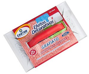 CASTOR DESEMPENADEIRA PLASTICA 18X30 GRAFIATO (327)