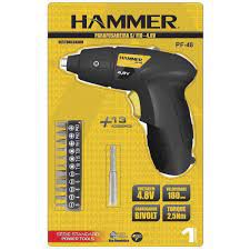 HAMMER PARAFUSADEIRA SEM FIO 4.8V BIVOLT