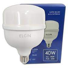 ELGIN LAMP.LED BULBO T 40W BIVOLT*