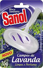 SANOL BLOCO SANITARIO C/APLICADOR CAMPOS DE LAVANDA 35G