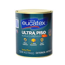EUCATEX TINTA ULTRA PISO BRANCO 1/4LT
