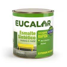 EUCALAR TINTA ESMALTE STANDARD 1/4 CINZA ESCURO