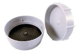 ESTRELA RALO INVISIVEL 10X10 BRANCO REDONDO