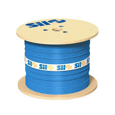 SIL FIO CABINHO FLEXIVEL 6.0MM AZUL 0600MT CARRETEL