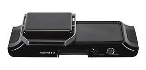AGRATTO GRILL ELET.DUO GRILL MR CHEFF PRENSA GDG-01 1250W 127V
