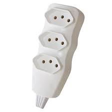 FC TOMADA BARRA NEW 3 TOMADAS 2P+T 10A BRANCA