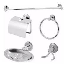 MAFRA KIT ACESSORIOS WC INOX JUNIOR 5 PECAS