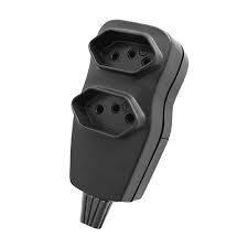 FC TOMADA BARRA 2 TOMADAS 2P+T 20A PRETA