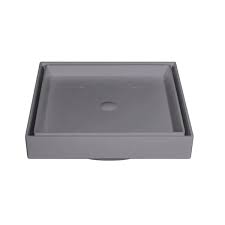 ESTRELA RALO INVISIVEL 10X10 CINZA QUADRADO