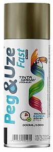 PEG&UZE FAST TINTA SPRAY METALICO DOURADO 300ML/130G
