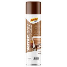 MUNDIAL PRIME VERNIZ DE MADEIRA SPRAY IMBUIA 400ML*