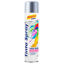 MUNDIAL PRIME TINTA SPRAY METALICA ALUMINIO 400ML