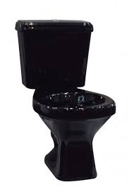 SANTA CLARA BACIA C/CAIXA ACOPLADA ALAMO MECANISMO DUPLO PRETA