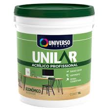 UNIVERSO TINTA ACRILICA ECONOMICA UNILAR 15LT BRANCO*