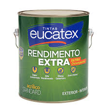 EUCATEX TINTA ACRILICA STANDARD RENDIMENTO EXTRA 3.6L PALHA