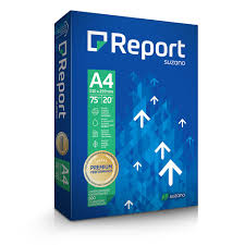PAPEL SULFITE REPORT A4 C/500 FOLHAS