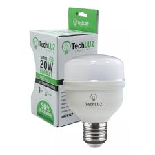 TECHLUZ LAMPADA LED BULBO T 20W BIVOLT*