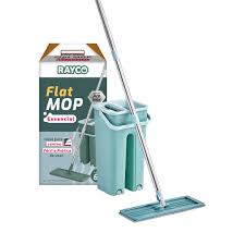 RAYCO MOP FLAT ESSENCIAL C/BALDE 6L E REFIL (18020)
