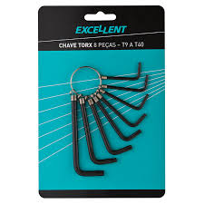 EDA JOGO CHAVE ALLEN 8 PECAS C/ARGOLA 1.5-6MM (5NR)