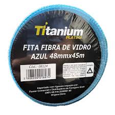 TITANIUM FITA FIBRA DE VIDRO AZUL 48MMX100M*